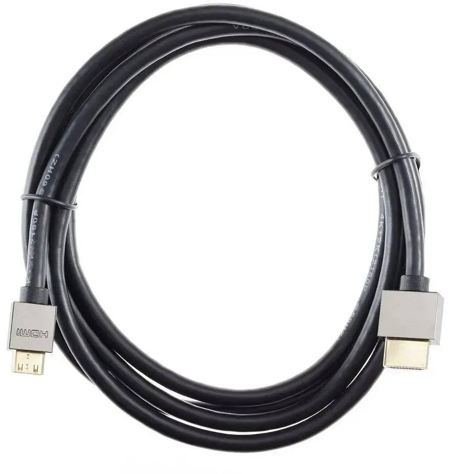 картинка Кабель HDMI-miniHDMI VCOM 1.8m (CG506AC-1.8M) HDMI-19M --MiniHDMI-19M ver 2.0+3D/ Ethernet от магазина КомпьютерЦентр