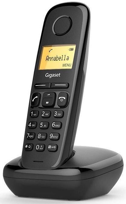 картинка Телефон DECT Gigaset A170 SYS RUS черный АОН S30852-H2802-S301 от магазина КомпьютерЦентр