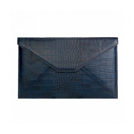 картинка Чехол для MacBook Air 13'' Dublon Ultra Slim Case Croco Indigo от магазина КомпьютерЦентр