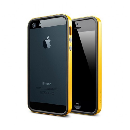 картинка Чехол SGP Case Neo Hybrid EX Vivid Series Revention Yellow for iPhone 5 (SGP09518) от магазина КомпьютерЦентр