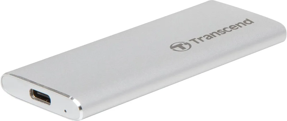 картинка SSD внешний 500 Gb Transcend ESD260C Silver (TS500GESD260C) от магазина КомпьютерЦентр