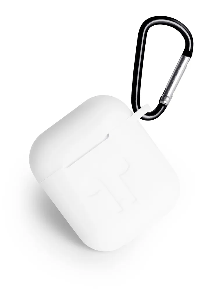 картинка Чехол Gurdini Soft Touch для Apple Airpods/ Airpods 2 White от магазина КомпьютерЦентр