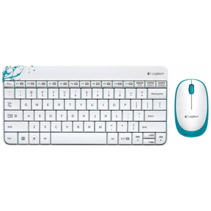 картинка Клавиатура+мышь Logitech Cordless MK240 White (920-005791) от магазина КомпьютерЦентр