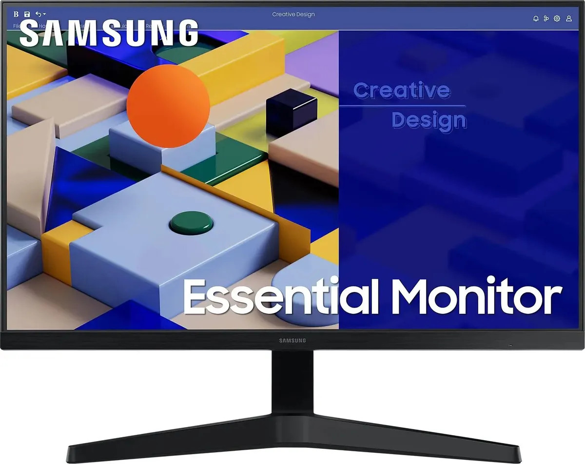 картинка Монитор 27'' Samsung S27C310EAI IPS, черный от магазина КомпьютерЦентр