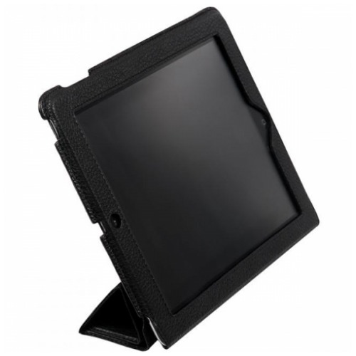картинка Чехол Dublon Leatherworks Smart Perfect Case Classic Black for newiPad (SPC-ID3-BK) от магазина КомпьютерЦентр