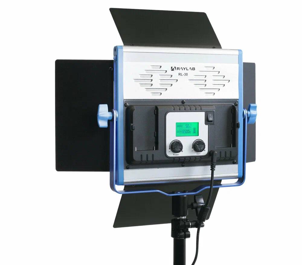 картинка Комплект постоянного света светодиодный RAYLAB RL-30 Adv 3200-6500K от магазина КомпьютерЦентр
