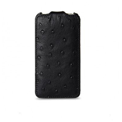 картинка Чехол Melkco Leather Case Jacka Ostrich Black for iPhone 4/4S (APIP4SLCJT1BKOH) от магазина КомпьютерЦентр