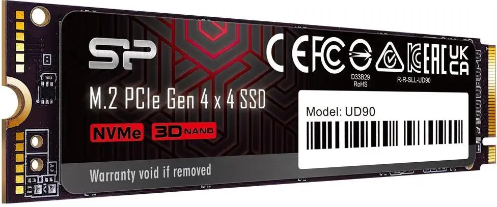 картинка SSD накопитель 1Tb SilicoPower M.2 M-Series UD90 Lite PCIe 4.0 x4 (SP01KGBP44UD9005) от магазина КомпьютерЦентр