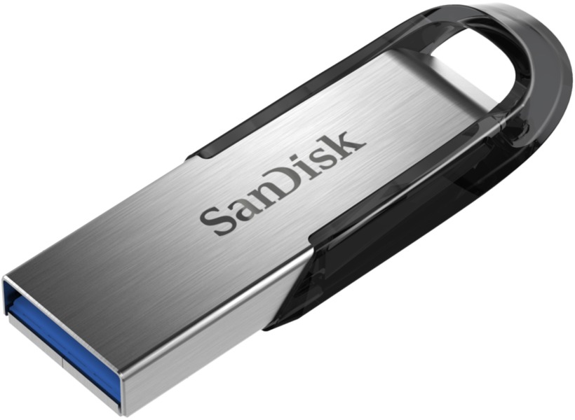 картинка USB3.0 накопитель 256Gb SanDisk Cruzer Ultra Flair Silver/ Black (SDCZ73-256G-G46) от магазина КомпьютерЦентр