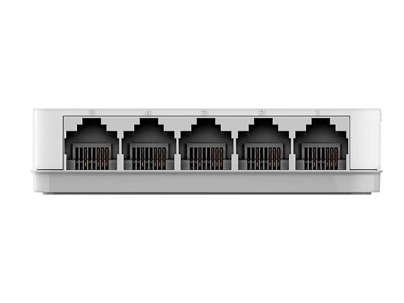 картинка Switch 5-port D-Link DES-1005C/ B1A, UTP 10/ 100Mbps Auto-sensing, Stand-alone, Unmanaged Palm-top Fast Ethernet Switch от магазина КомпьютерЦентр