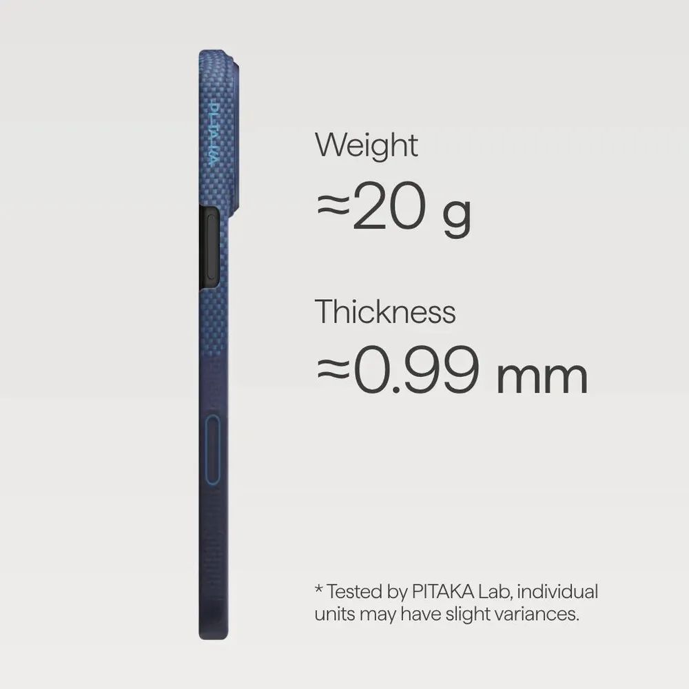 картинка Чехол Pitaka Ultra-Slim Case для iPhone 17 Pro Max, Over the horizon от магазина КомпьютерЦентр