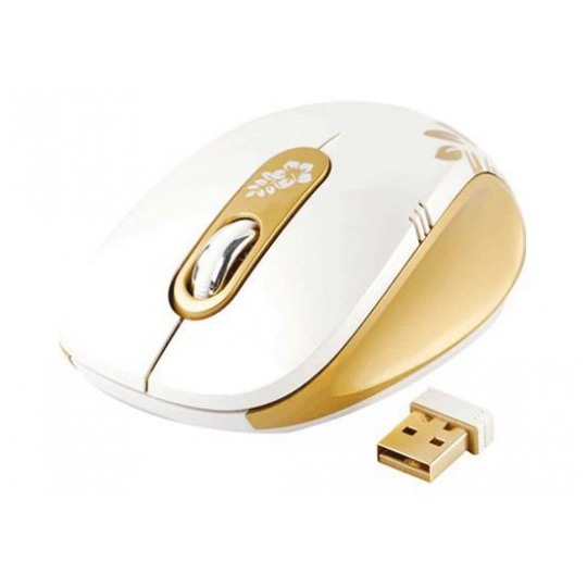 картинка Мышка A4tech G-Cube G7A-60SR Wireless Aloha Golden (G7A-60SR) от магазина КомпьютерЦентр