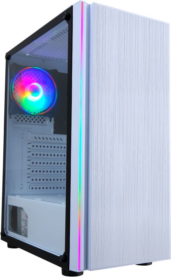 картинка Корпус Formula CL-3302W RGB без БП White ATX от магазина КомпьютерЦентр