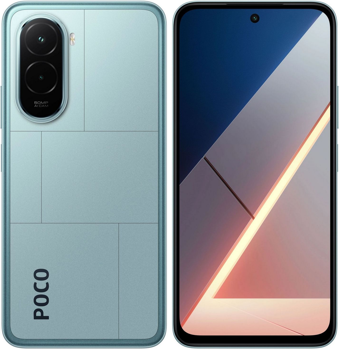 картинка Смартфон Xiaomi Poco M7 Blue 6.9'' (2340x1080) IPS / 6Gb / 128Gb от магазина КомпьютерЦентр