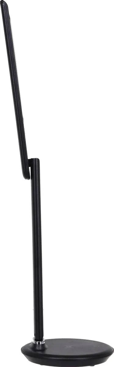 картинка Светильник настольный REXANT Status LED, (75-0219) USB-зарядка устройств, 2700-6500 К, диммирование, 220 В, эффект тиснения под кожу от магазина КомпьютерЦентр