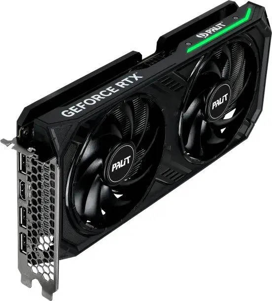 картинка Видеокарта 8Gb GDDR6 GeForce RTX 4060 Palit NE64060T19P1-1070D от магазина КомпьютерЦентр