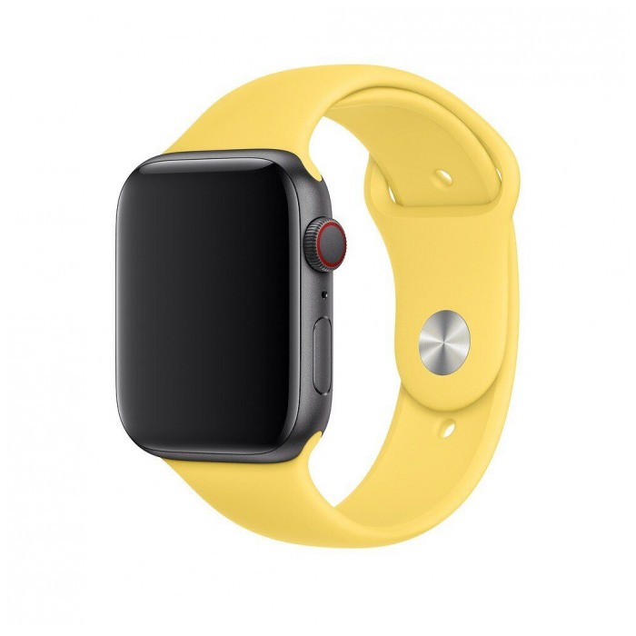 картинка Ремешок Apple Sport Band for Apple Watch 42/ 44mm ''S'' Yellow от магазина КомпьютерЦентр