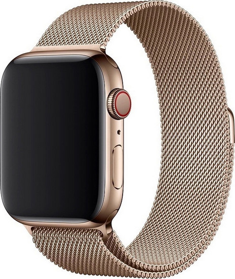 картинка Ремешок Apple Watch Milanese Loop 38mm Metal Pale Gold от магазина КомпьютерЦентр