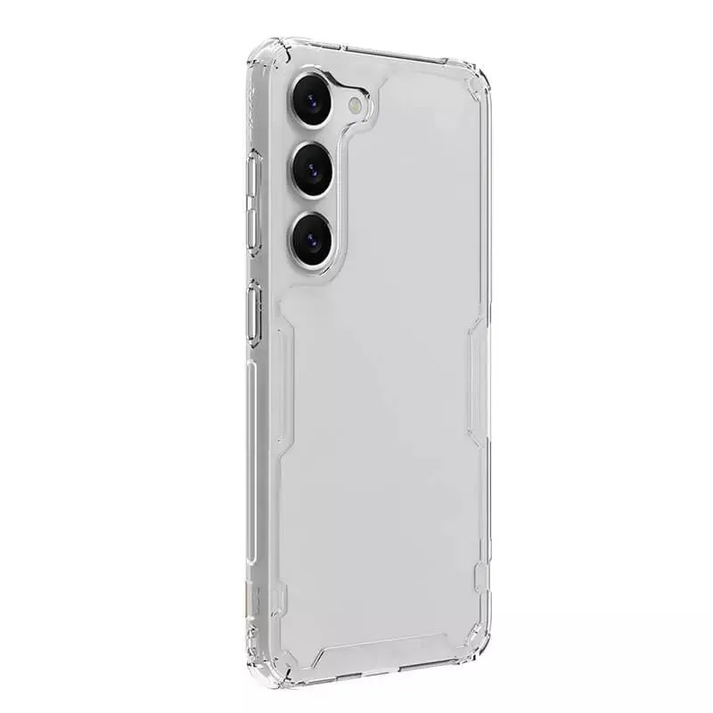 картинка Противоударный силиконовый чехол Nillkin Nature TPU Pro Case для Samsung Galaxy S23+/ S23 Plus, прозрачный от магазина КомпьютерЦентр