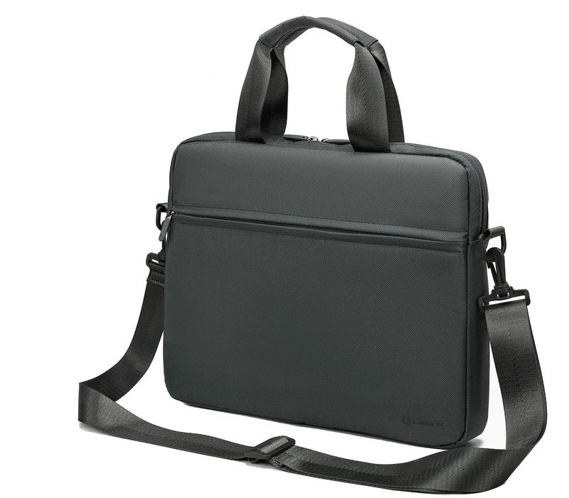 картинка Сумка для ноутбука Lamark L214, 14'', Полиэстер, Темно-серый (L214 Dark Grey) от магазина КомпьютерЦентр