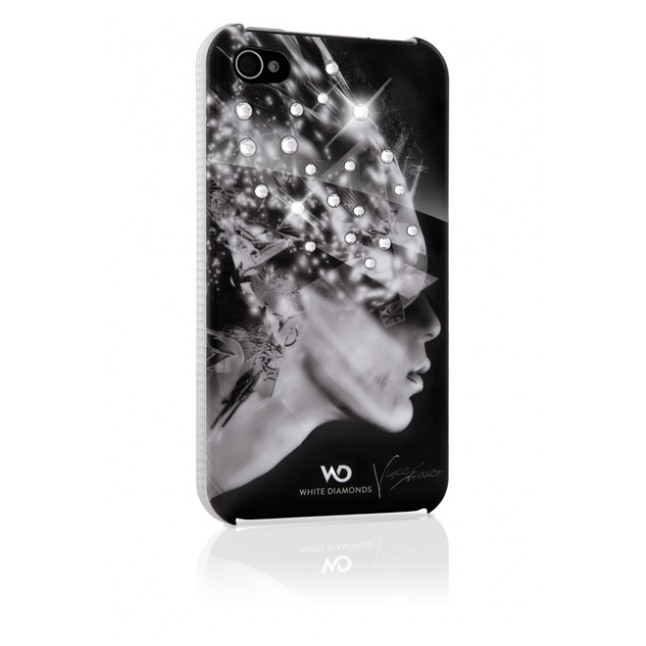 картинка Чехол White Diamonds Nafrotiti Chrone for iPhone 4/ 4S (1110NAF2) от магазина КомпьютерЦентр
