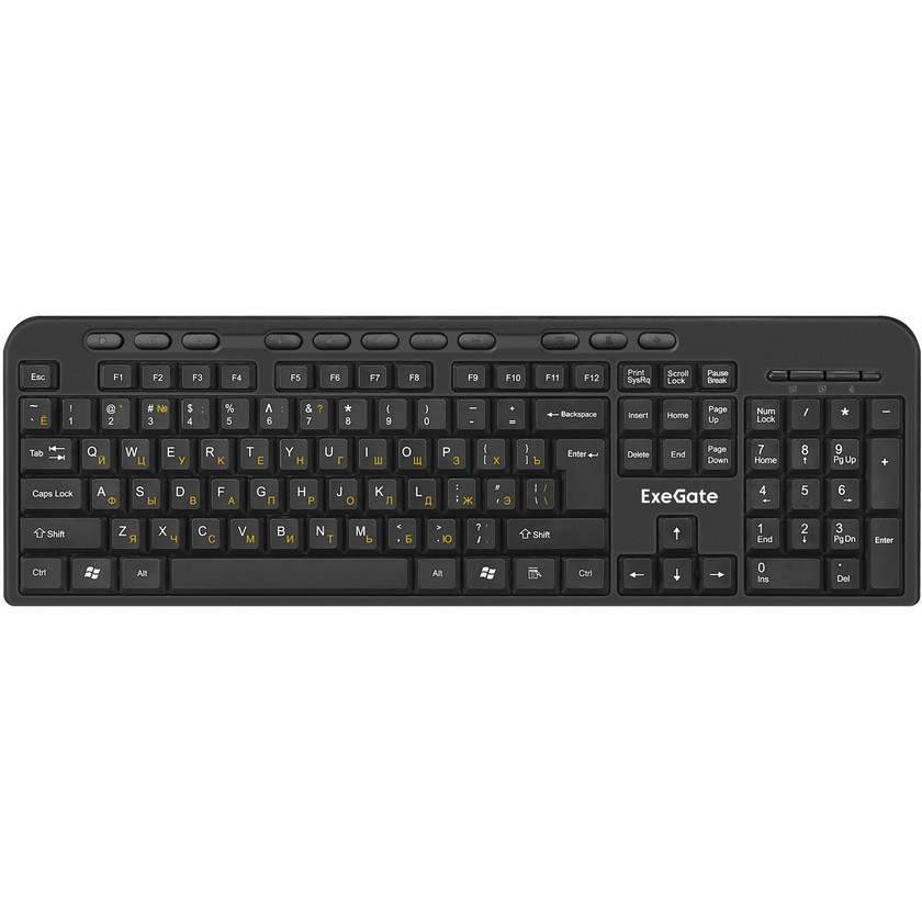 картинка Комплект клавиатура, мышь ExeGate EX286220RUS Professional Standard Combo MK240 , беспроводной от магазина КомпьютерЦентр