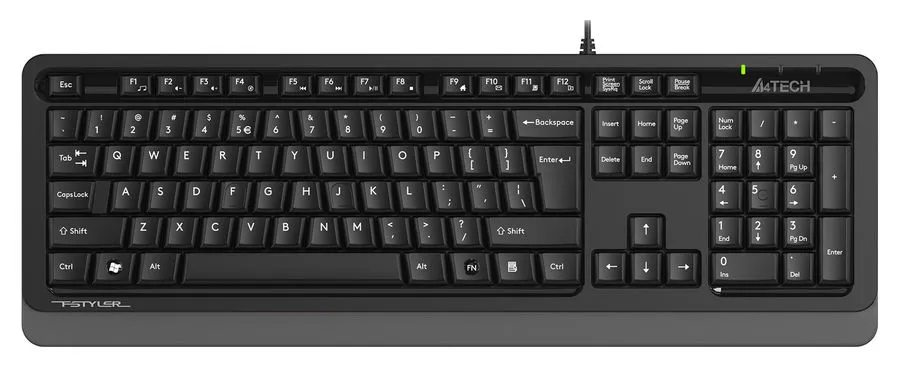 картинка Клавиатура A4tech Fstyler FKS10 Black/ Gray USB от магазина КомпьютерЦентр