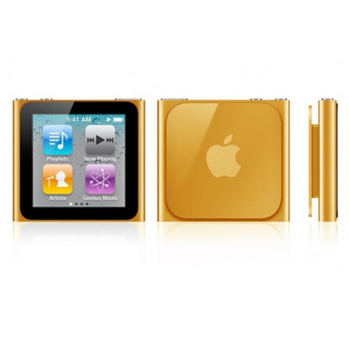 картинка Плеер MP3 Apple iPod nano 8Gb Orang A1366 (6Gen) (MC691) от магазина КомпьютерЦентр