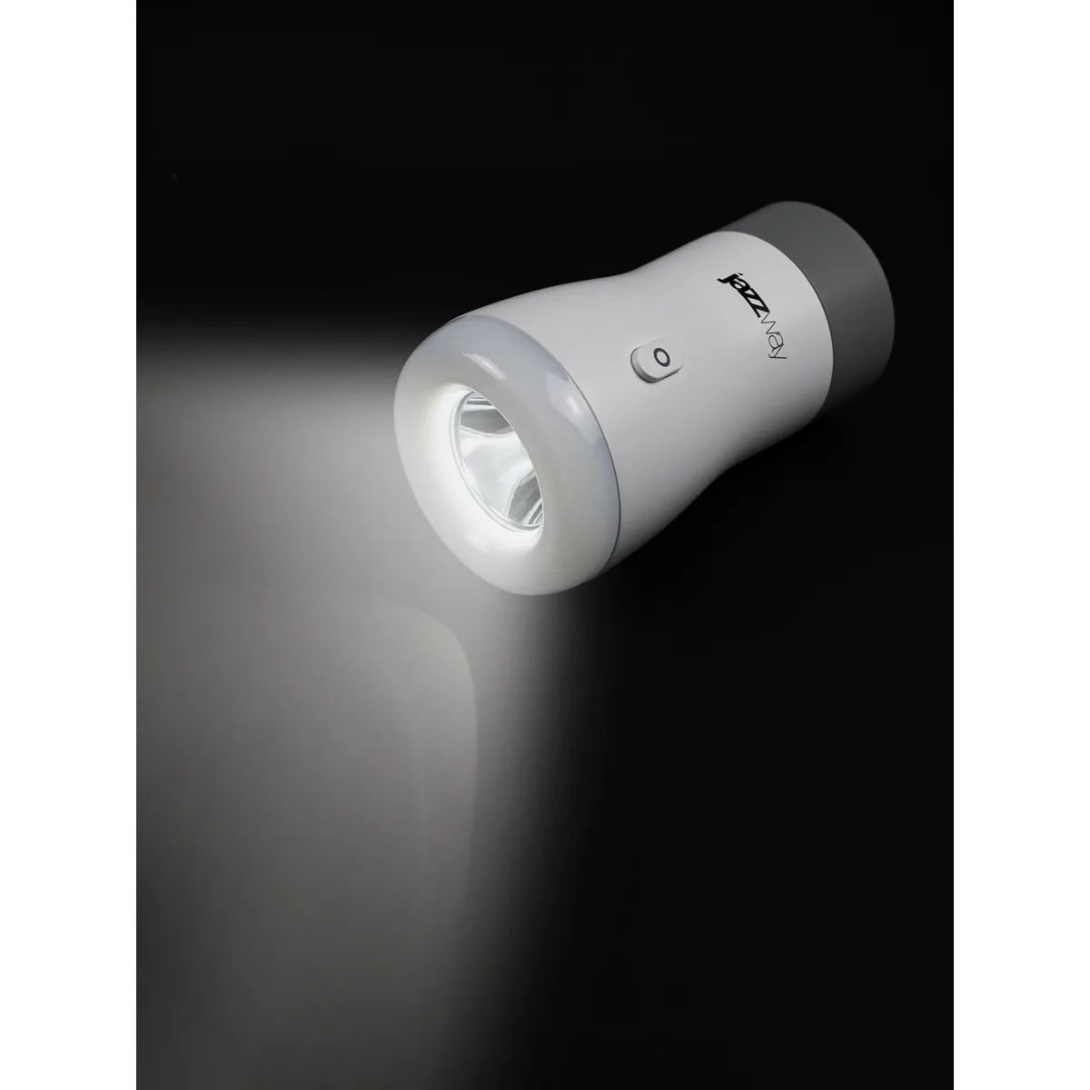 картинка Фонарь светодиодный кемпинговый аккумуляторный Accu5-L1W/ L10/ L14-wh Li-ion 18650 1200мА.ч 3 источника света IP20 JazzWay 5048850 от магазина КомпьютерЦентр