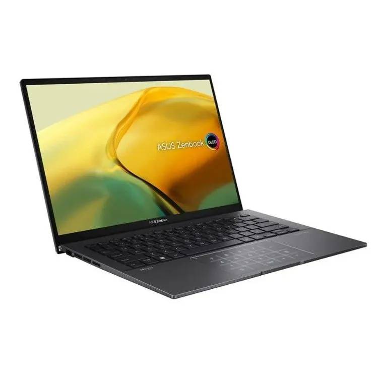 картинка Ноутбук ASUS Zenbook (UM3402YA-KP602) 14'' (2560x1600) IPS/  Ryzen 7 7730U/ 16Gb/  1Tb/  AMD Radeon/  Bt 5.3/  WI-FI 6E/  DOS от магазина КомпьютерЦентр