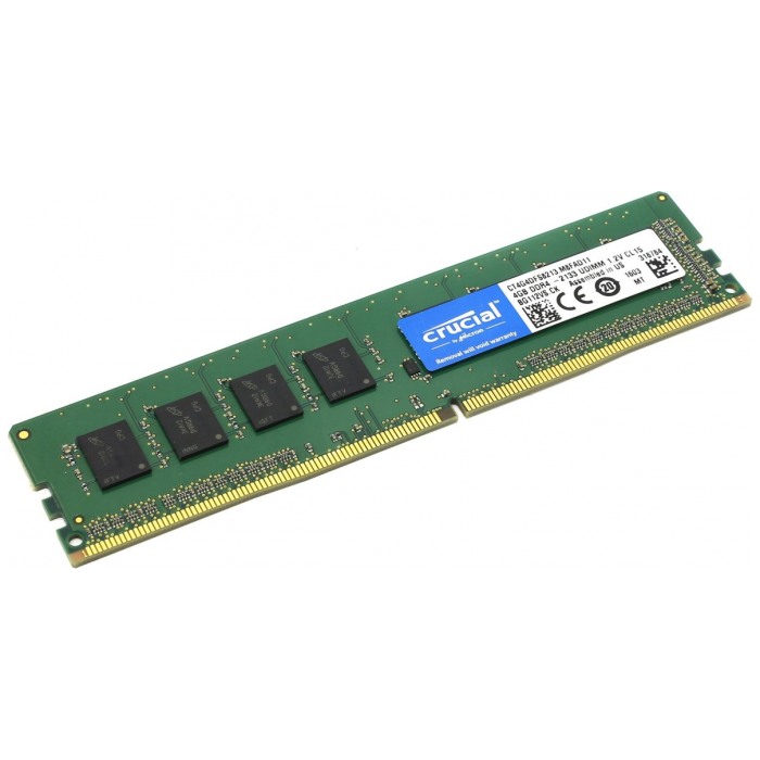 картинка Оперативная память Crucial DIMM DDR4 4Gb 2133MHz PC4-17000 (CT4G4DFS8213) от магазина КомпьютерЦентр