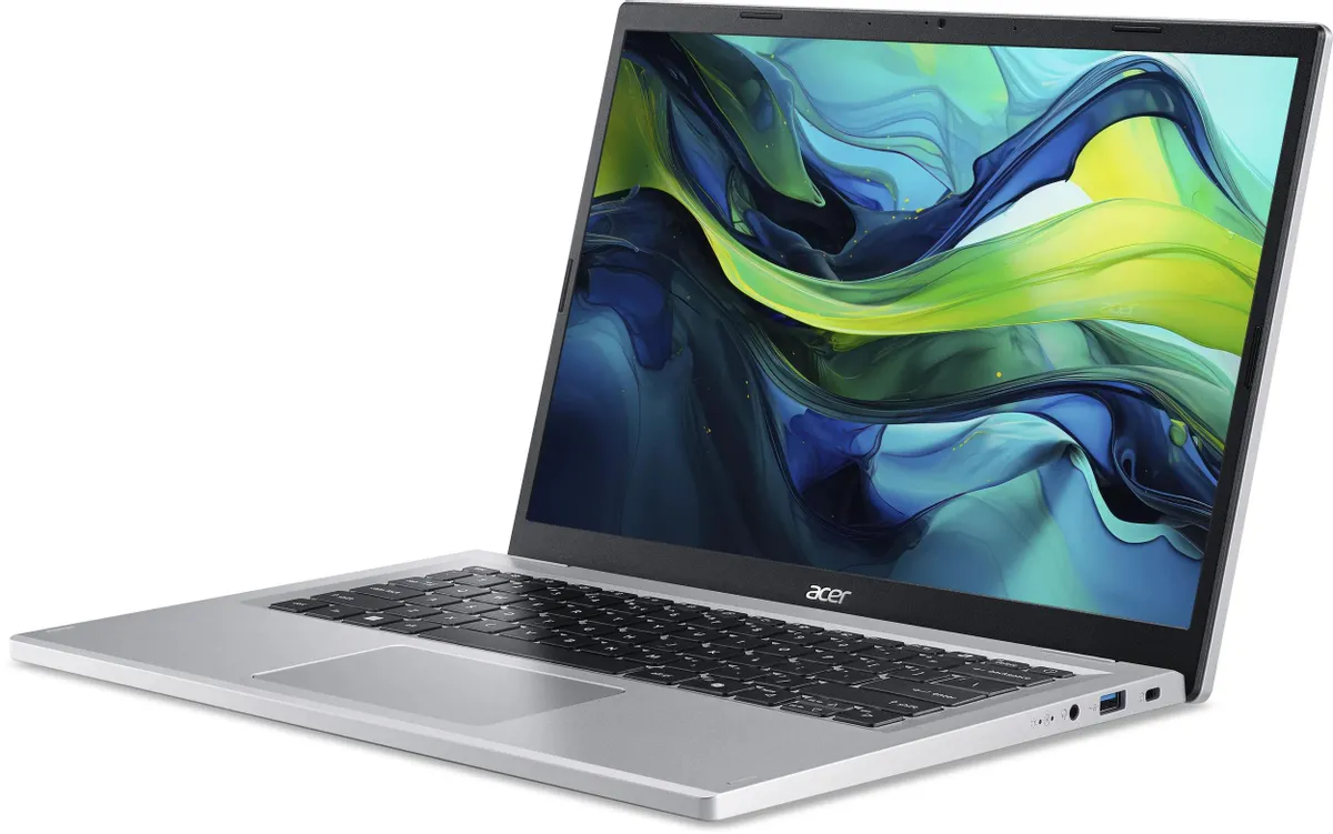 картинка Ноутбук Acer Aspire Go AG14-31P-P7CL (NX.KXECD.003) 14'' IPS/  N200/  8ГБ LPDDR5/  512ГБ SSD/  Intel UHD Graphics/  noOS, серебристый от магазина КомпьютерЦентр