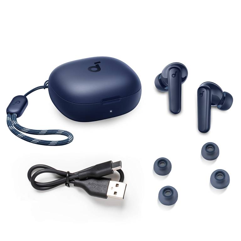 картинка Bluetooth гарнитура Anker Soundcore R50i A3949 Blue от магазина КомпьютерЦентр