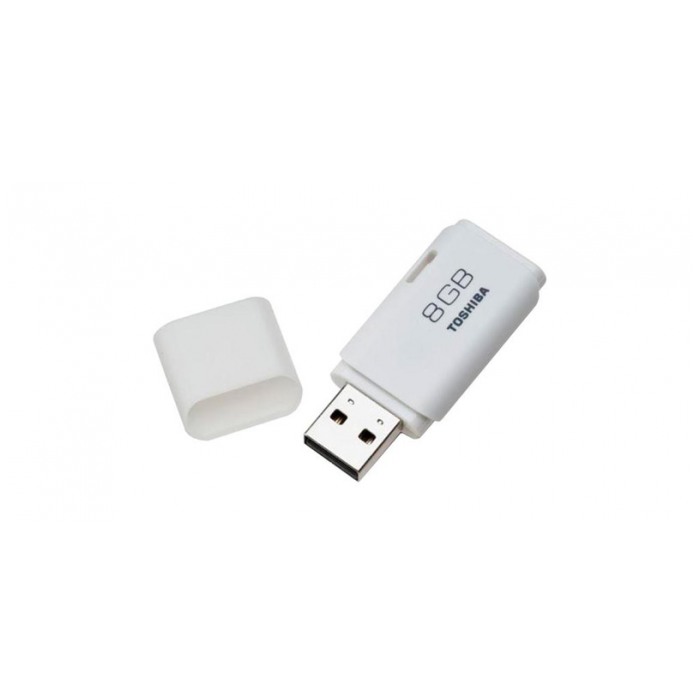 картинка Флешка USB Toshiba 8Gb Hayabusa U202 White (THNU202W0080E4) от магазина КомпьютерЦентр