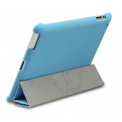 картинка Чехол Zenus Prestige Smart Folio Cover Series Blue for new iPad от магазина КомпьютерЦентр