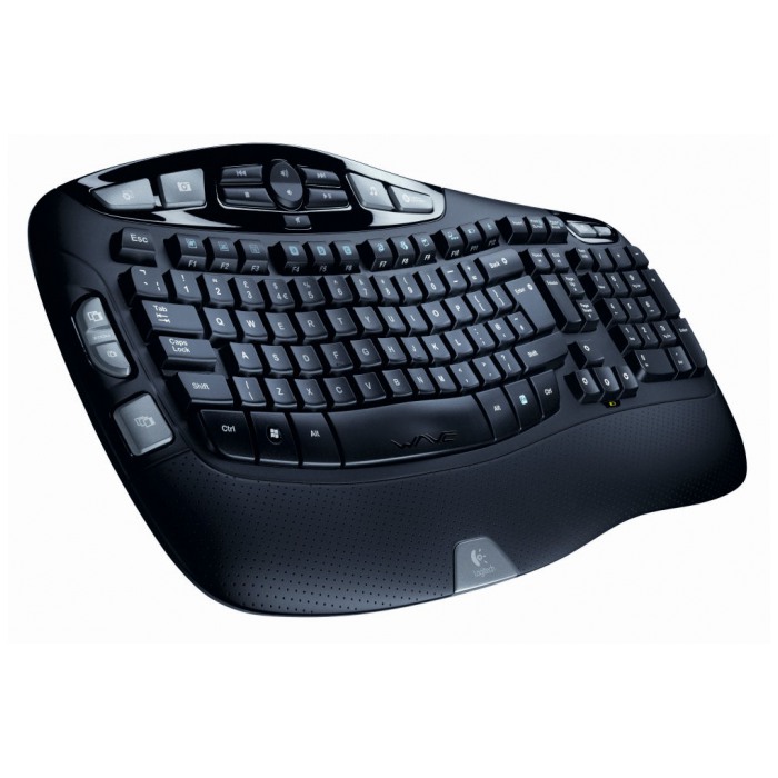 картинка Клавиатура Logitech K350 Black Wireless (920-002025) от магазина КомпьютерЦентр