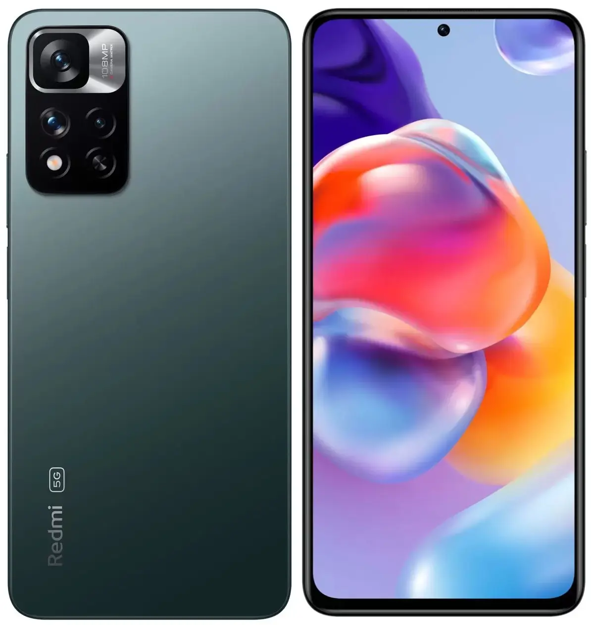 картинка Смартфон Xiaomi Redmi Note 11 Pro Plus 5G 8Gb 128Gb Green от магазина КомпьютерЦентр