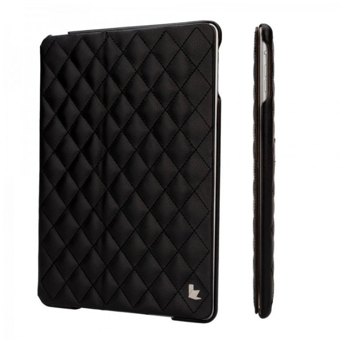 картинка Чехол Jison Case Quilted Leather Smart Case Black for iPad Air (JS-ID5-02H10) от магазина КомпьютерЦентр