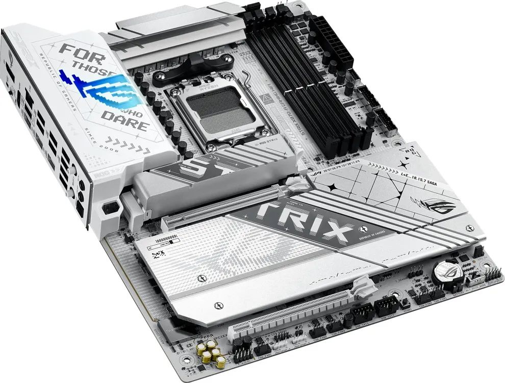 картинка Материнская плата ASUS ROG STRIX X870-A GAMING WIFI, AM5, AMD X870, 4*DDR5, 2*SATA, 4*M.2, DP+HDMI, 7.1, ATX от магазина КомпьютерЦентр