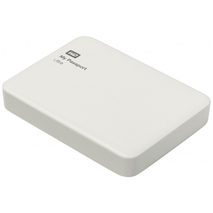 картинка Жесткий диск Western Digital 2Tb 2.5″ My Passport Ultra White USB 3.0 (WDBNFV0020BWT-EEUE) от магазина КомпьютерЦентр