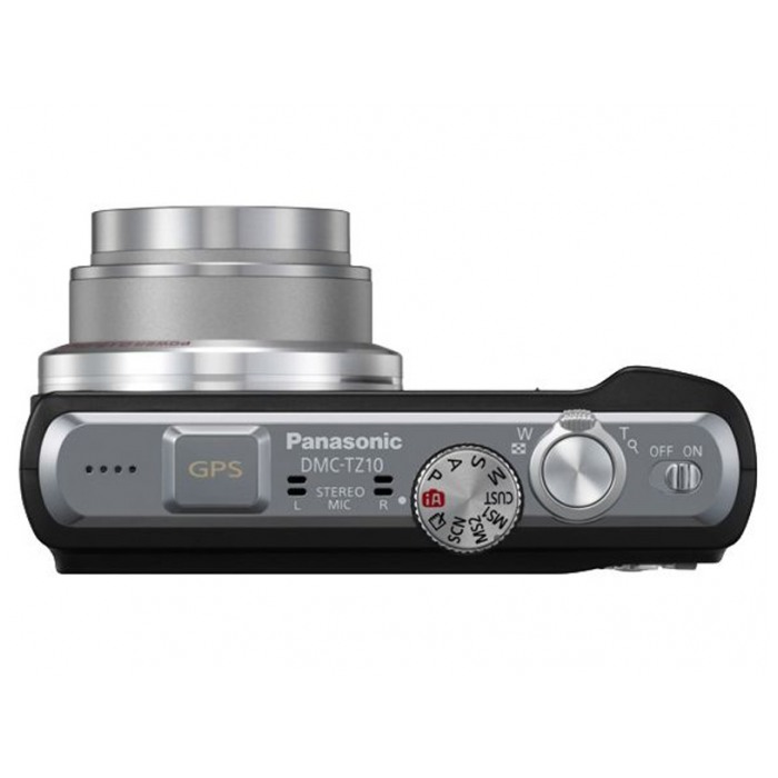 картинка Фотокамера Panasonic Lumix DMC-TZ10 Black от магазина КомпьютерЦентр