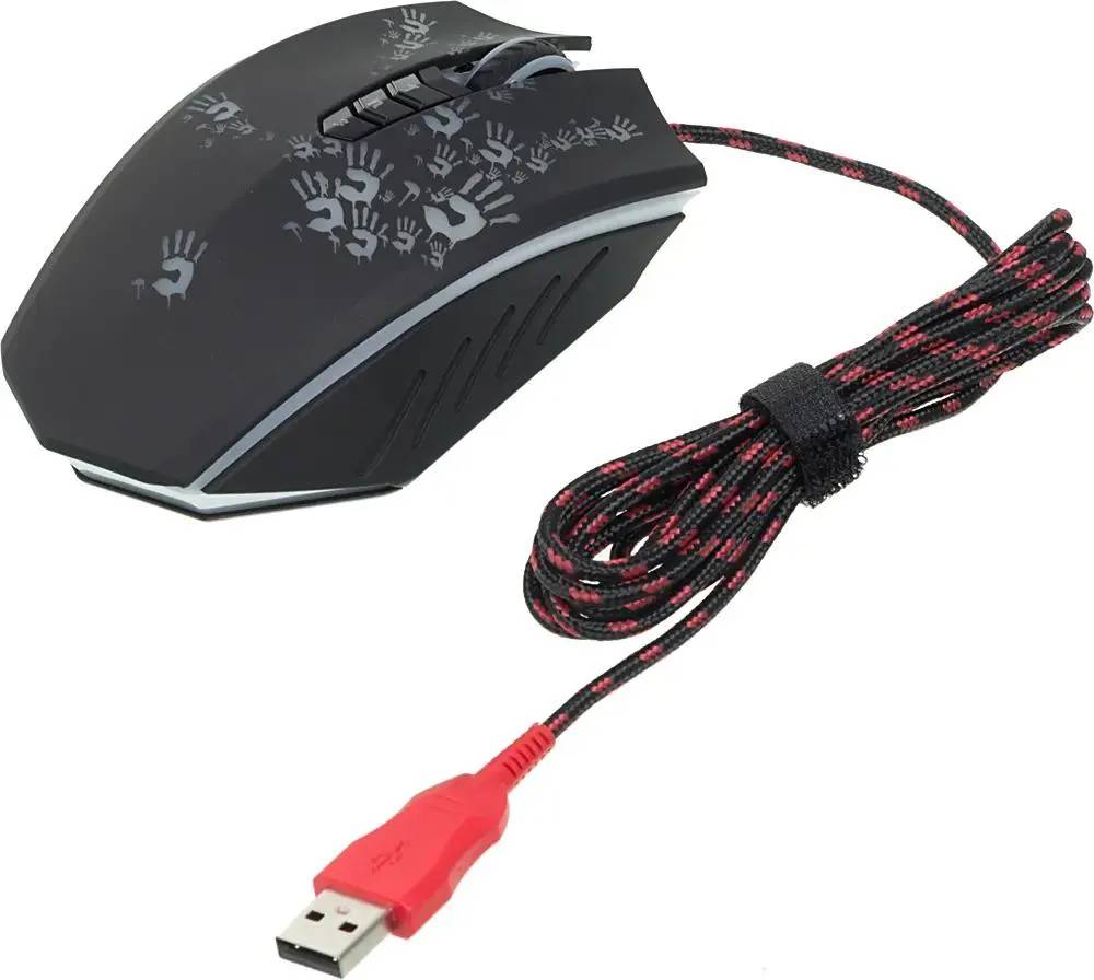картинка Мышка A4Tech Bloody A6 Black Gaming от магазина КомпьютерЦентр