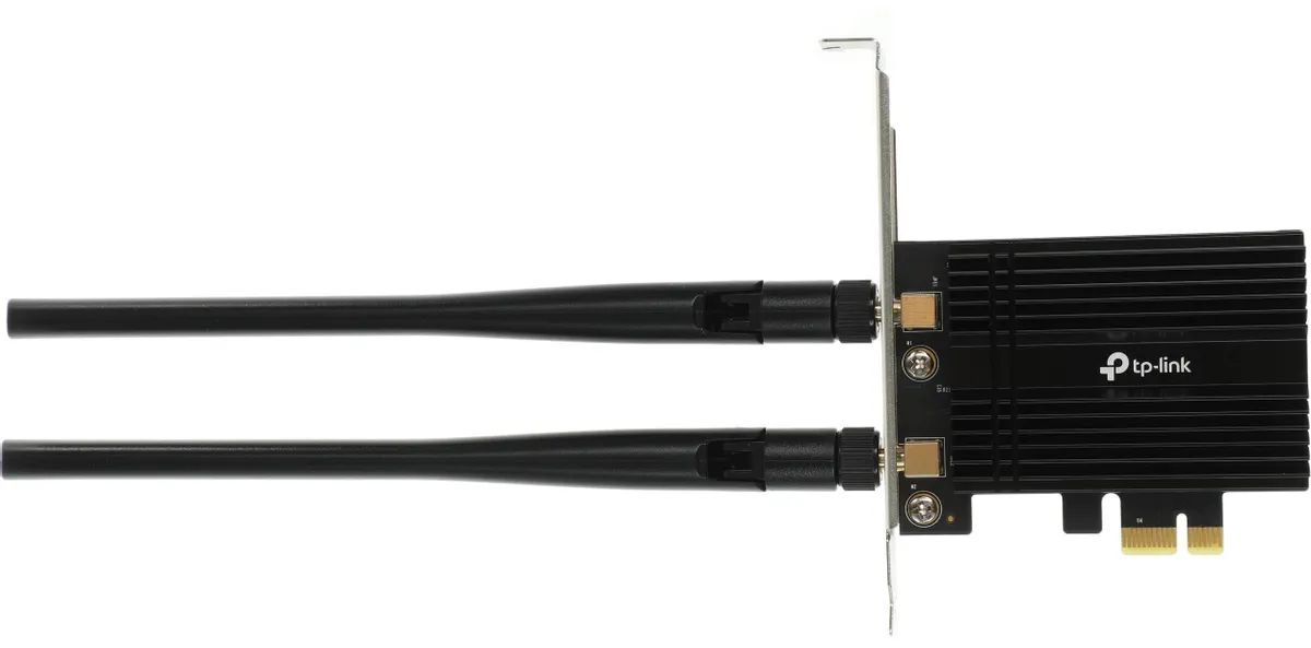 картинка Адаптер Wi-Fi TP-Link Archer TX50E AX3000 PCI Express (ант.внеш.несъем.) 2ант. от магазина КомпьютерЦентр