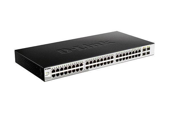 картинка Switch 48-port D-Link DGS-1210-52/ME/A1A 48G 10/ 100/ 1000BASE-T 4 FSP Ports от магазина КомпьютерЦентр