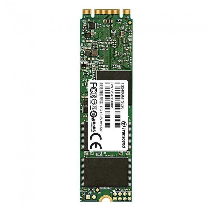 картинка SSD накопитель Transcend 240Gb MTS820S M.2 2280 SATAIII (TS240GMTS820S) от магазина КомпьютерЦентр
