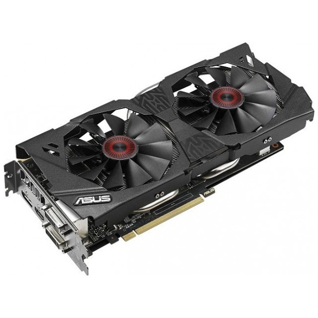 картинка Видеокарта Asus 4Gb DDR5 GeForce GTX970 STRIX OC (STRIX-GTX970-DC2OC-4GD5) от магазина КомпьютерЦентр