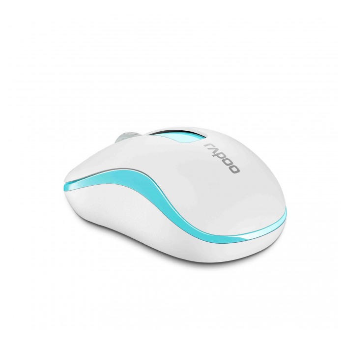 картинка Мышка Rapoo M10 White/Blue Wireless USB от магазина КомпьютерЦентр