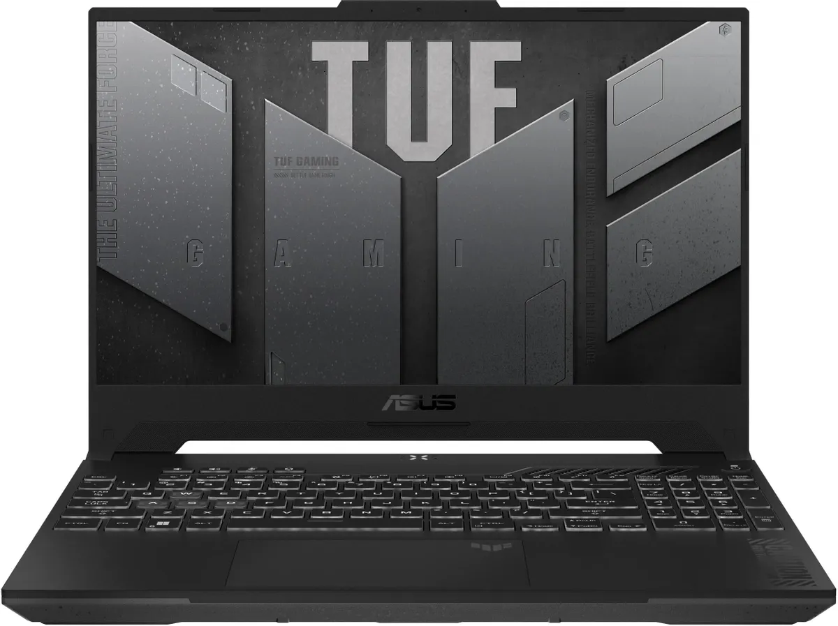 картинка Ноутбук ASUS TUF Gaming 17 (FA707NV-HX067) 17.3'' FHD/ IPS, Ryzen 5 7535HS, 16ГБ, 512ГБ SSD, NVIDIA GF RTX 4060, DOS, Mecha Gray от магазина КомпьютерЦентр