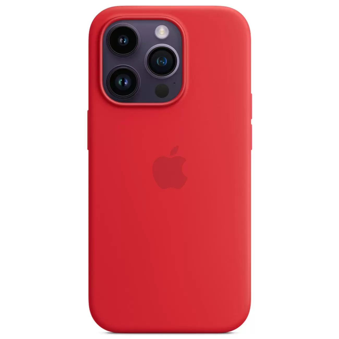 картинка Чехол Silicone Case MagSafe for iPhone 14 Pro Red от магазина КомпьютерЦентр
