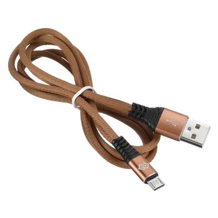 картинка Кабель Digma USB 2.0 a->Micro b 1.2m Brown (1080375) от магазина КомпьютерЦентр